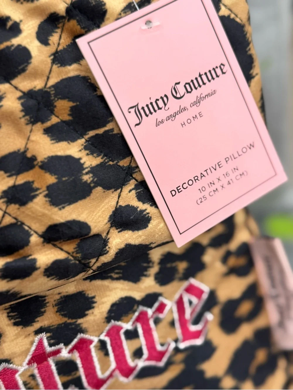 Juicy Couture leopard print